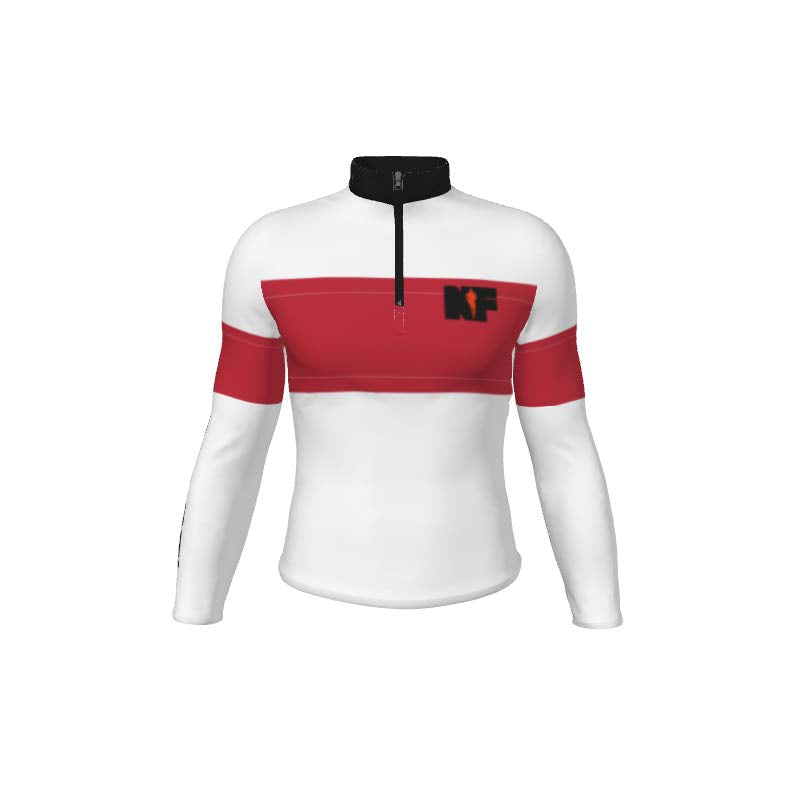 NFRONT Track Club Sublimated ¼ Zip Long Sleeve Pullover _ Men's / Youth