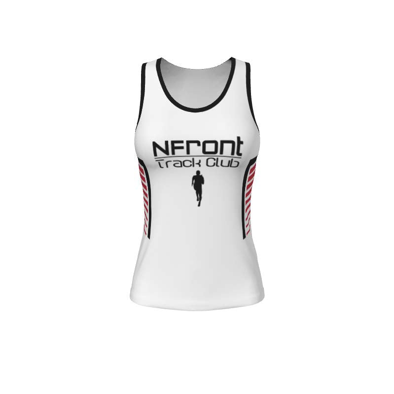 NFRONT Track Club Sublimated Fitted Track Singlet _ Women's