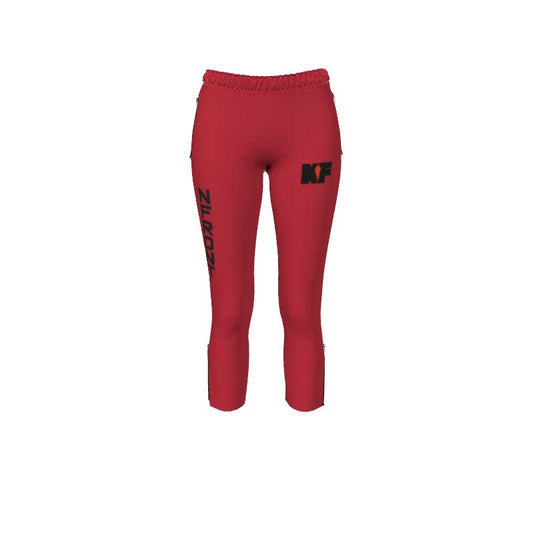 Sublimated Track Pants with Ankle Zips