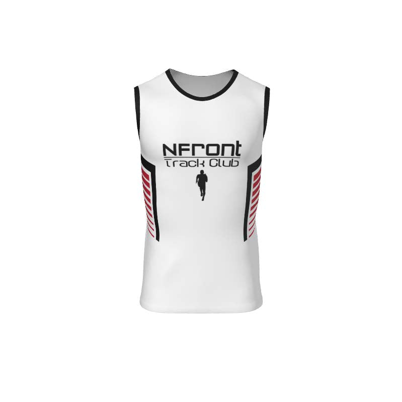 NFRONT Track Club Sublimated Fitted Track Singlet _ Men's / Youth