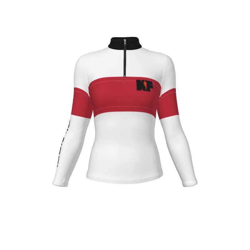 NFRONT Track Club Sublimated ¼ Zip Long Sleeve Pullover _ Women's