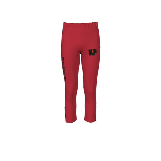 Sublimated Track Pants with Ankle Zips